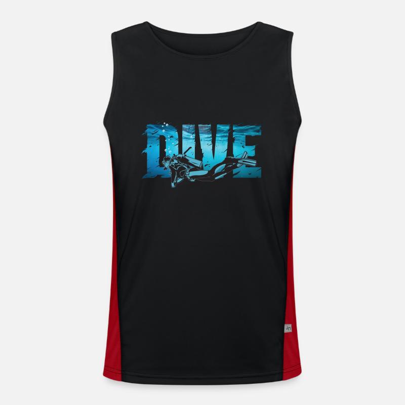 Dive Men's Functional Contrast Tank Top 