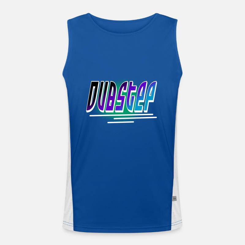 Dubstep Men's Functional Contrast Tank Top 