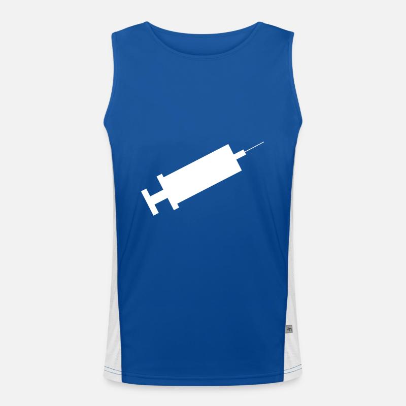 Spritze Funktionelles Kontrast-Tank Top für Männer 