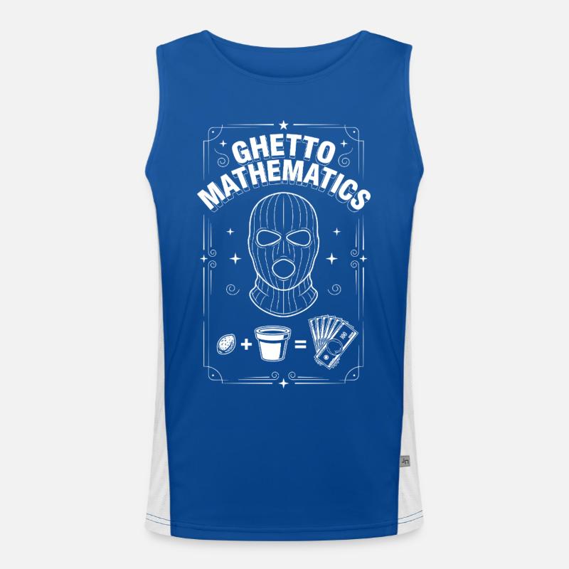 Ghetto Mathematics Men's Functional Contrast Tank Top 