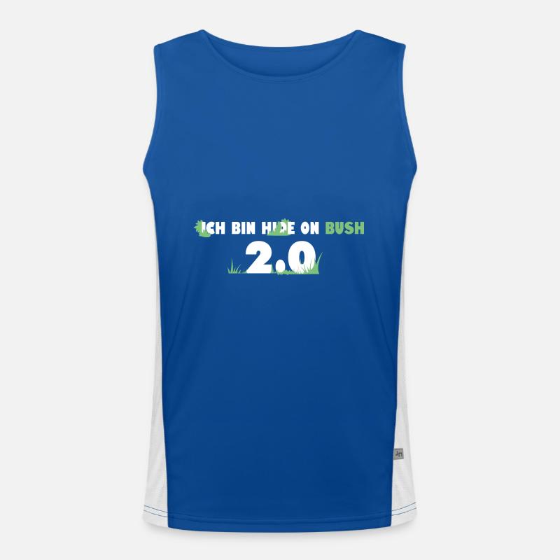 hide on bush 2.0 Funktionelles Kontrast-Tank Top für Männer 
