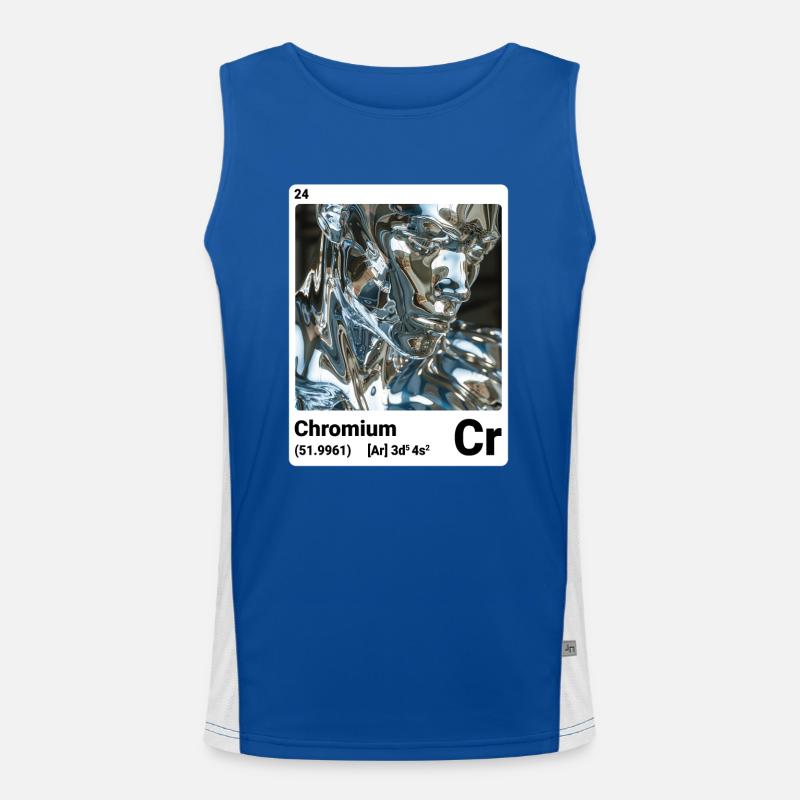AI am Chromium (wt) Men's Functional Contrast Tank Top 