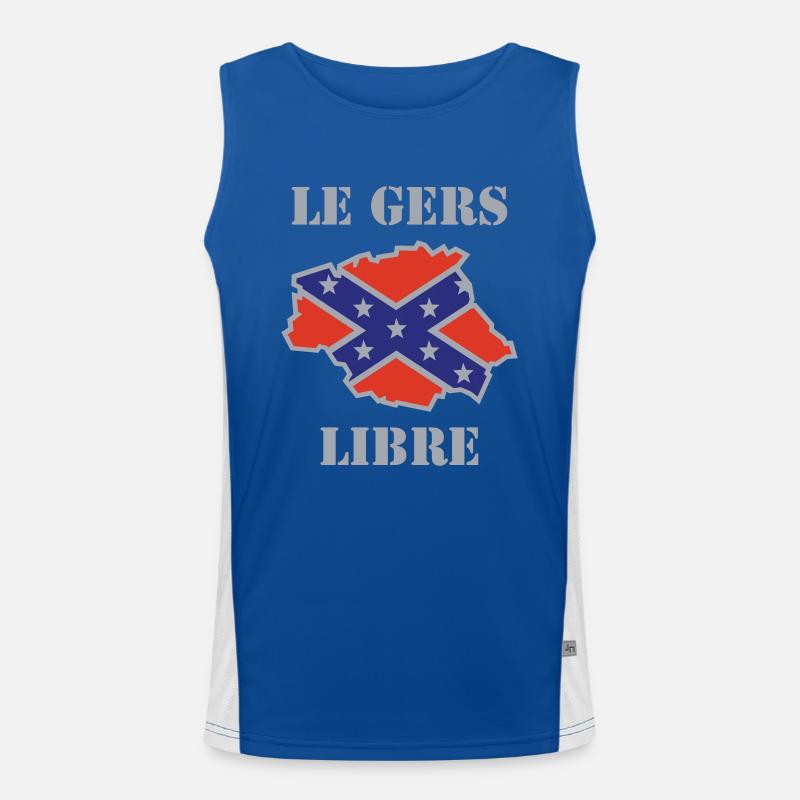 gerslibre Débardeur respirant contrasté Homme 