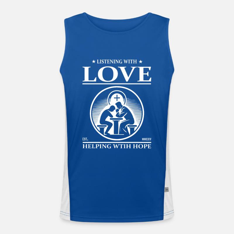 La pastorale – écouter, accompagner, donner de l’espérance Débardeur respirant contrasté Homme 