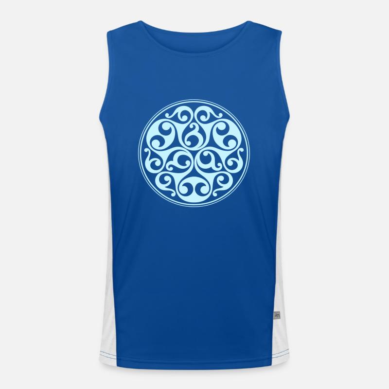 Pattern La Te ne Men's Functional Contrast Tank Top 