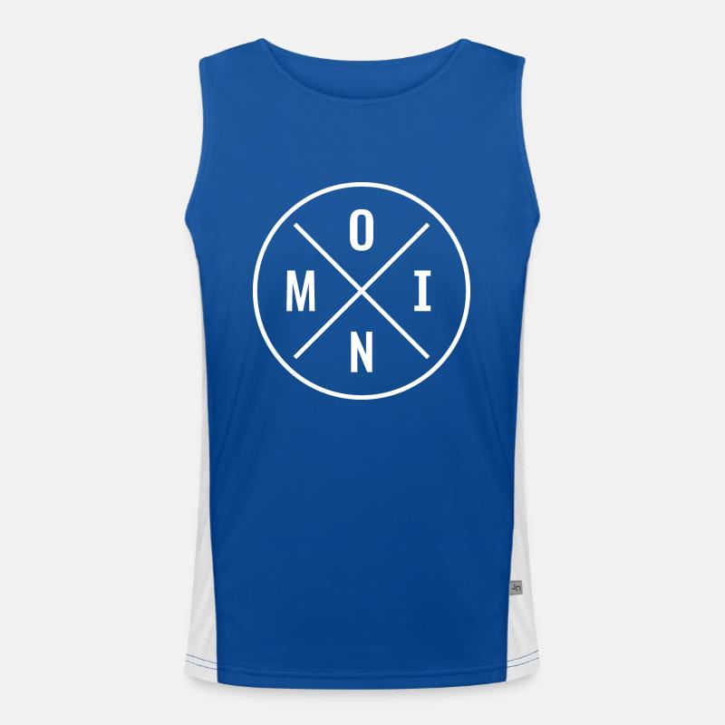 Moin Funktionelles Kontrast-Tank Top für Männer 
