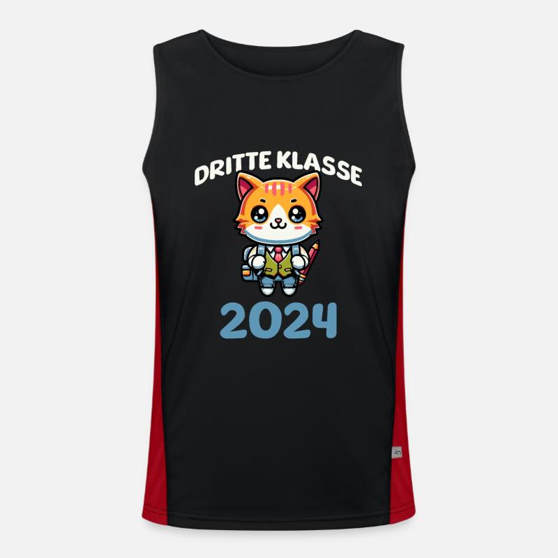 Third class 2024 Men's Functional Contrast Tank Top 