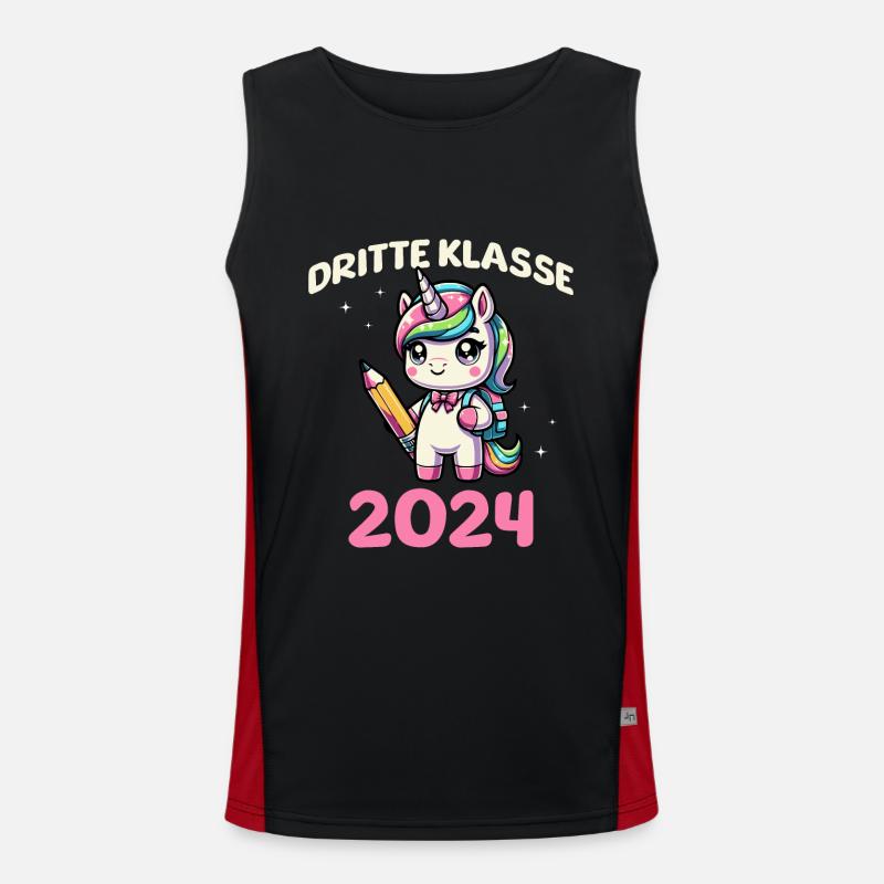 Third class 2024 Men's Functional Contrast Tank Top 