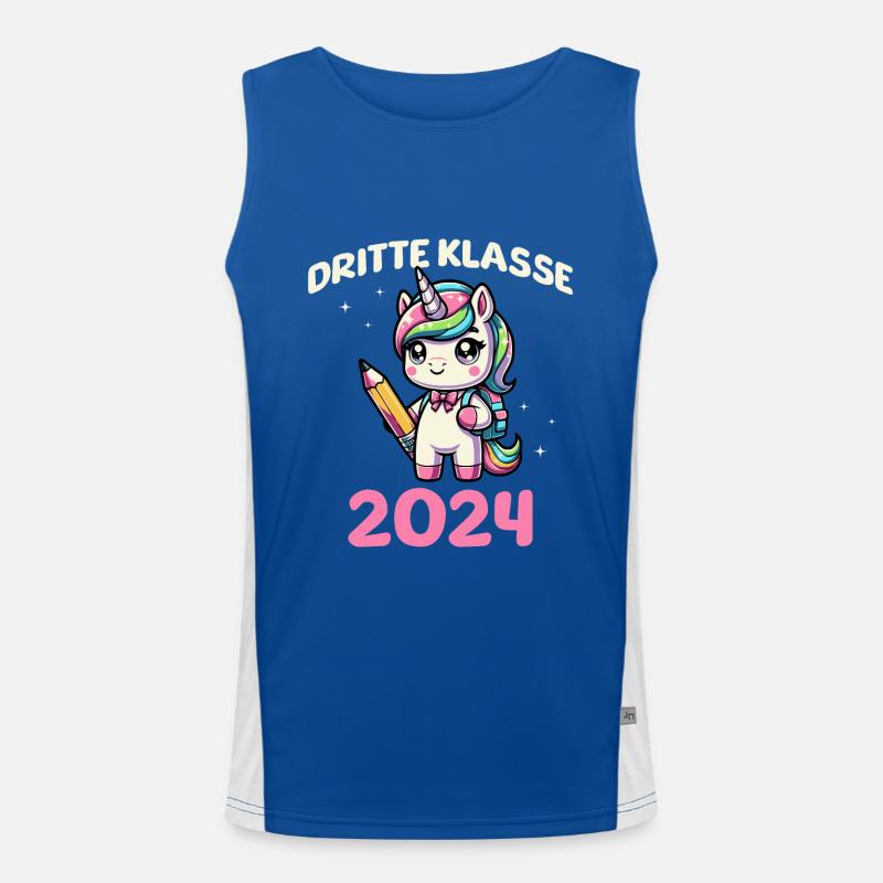 Third class 2024 Men's Functional Contrast Tank Top 