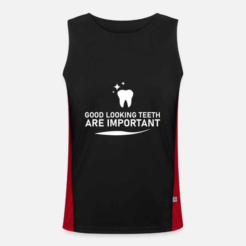 Good-looking Theth Men's Functional Contrast Tank Top 