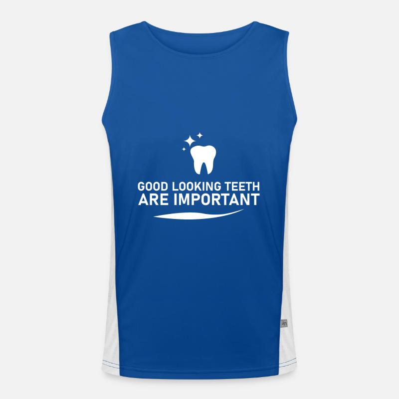 Good-looking Theth Men's Functional Contrast Tank Top 