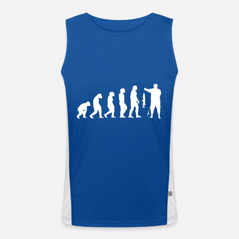 Evolution Fischer Funktionelles Kontrast-Tank Top für Männer 