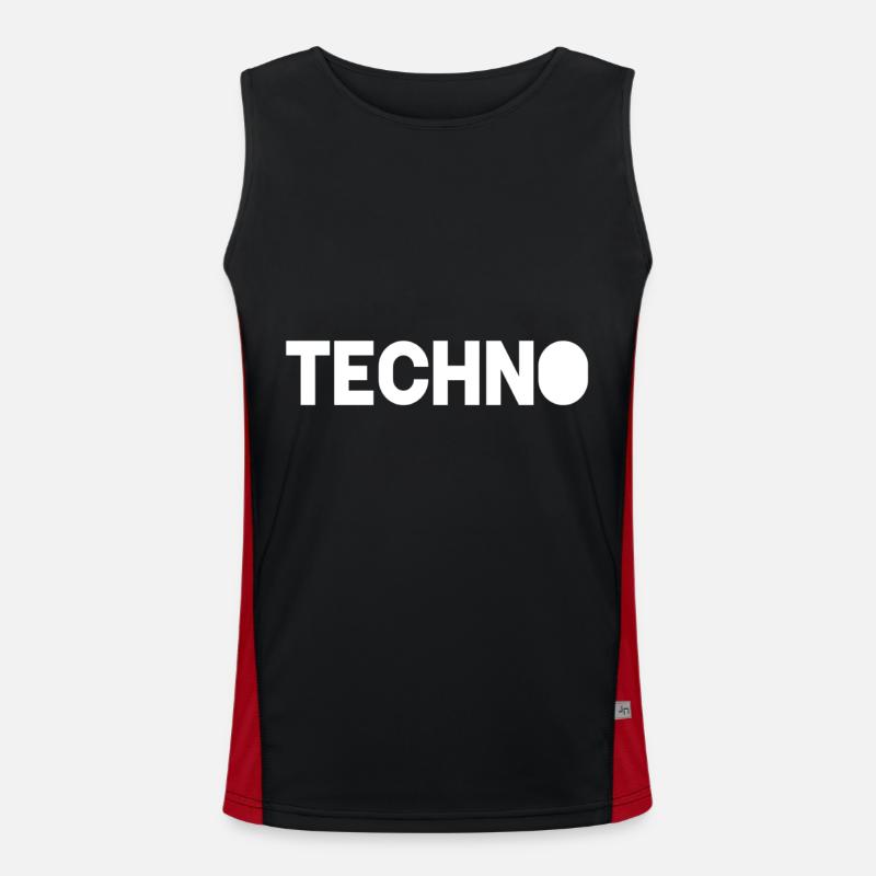 Techno Débardeur respirant contrasté Homme 