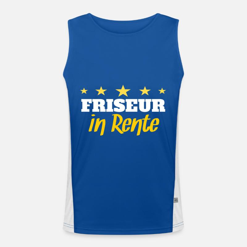 coiffeur Débardeur respirant contrasté Homme 