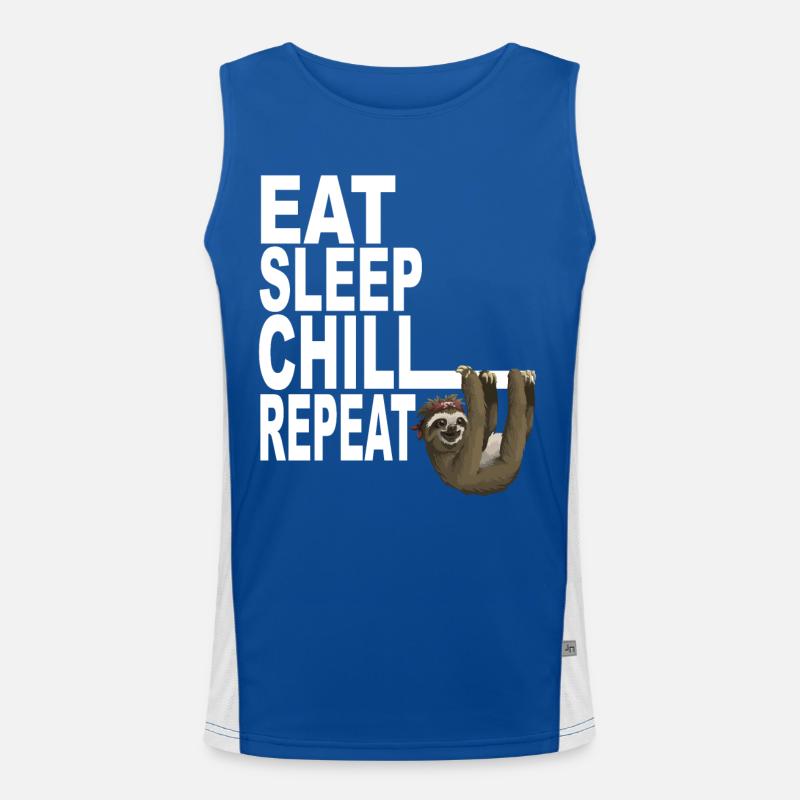 sloth Men's Functional Contrast Tank Top 