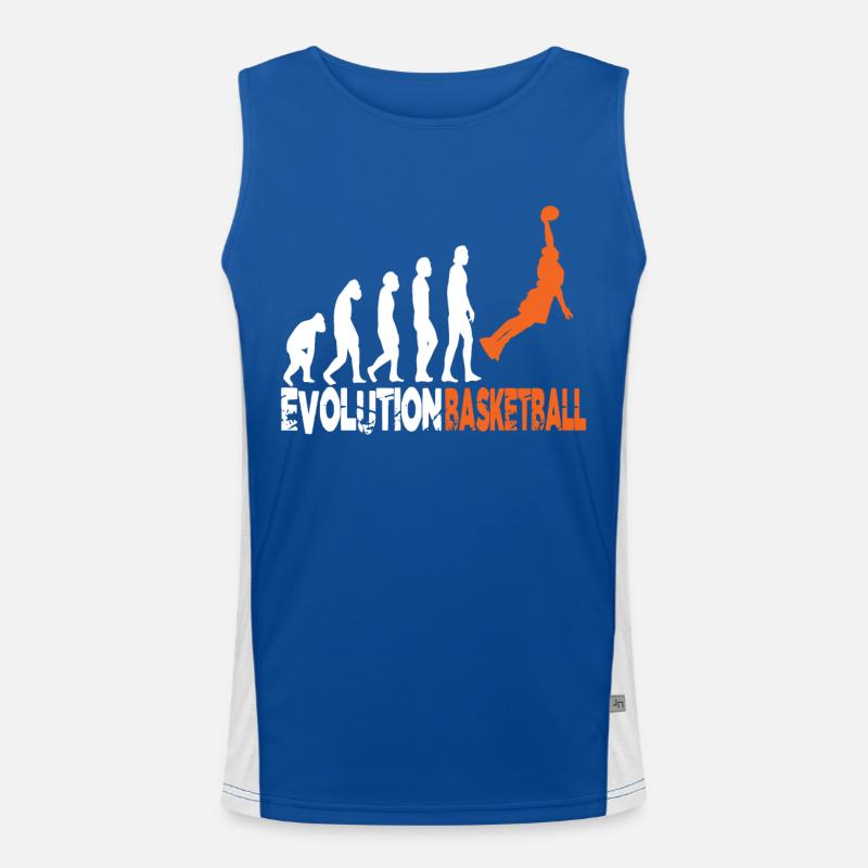 Evolution basketball Men's Functional Contrast Tank Top 