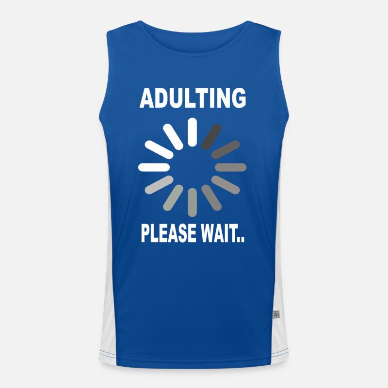 18th birthday Men's Functional Contrast Tank Top