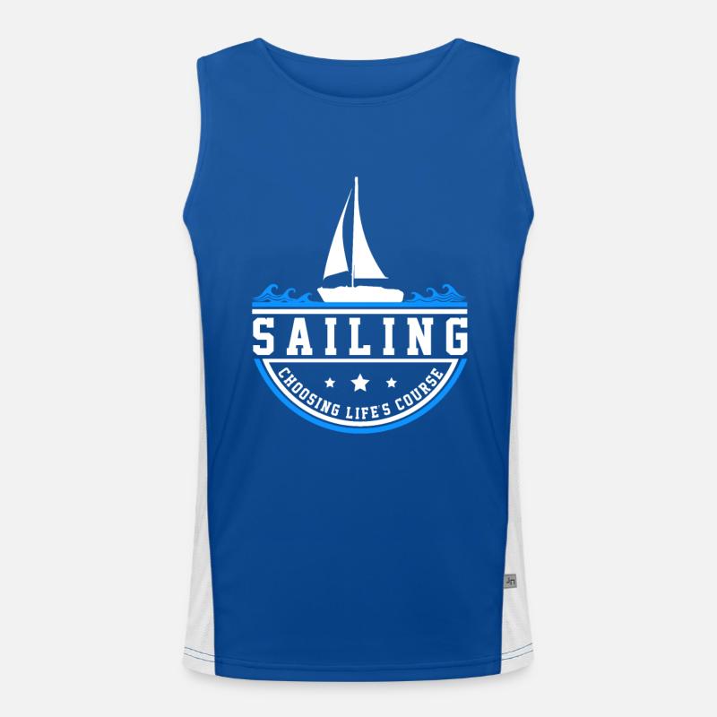Cadeau de voile Débardeur respirant contrasté Homme 