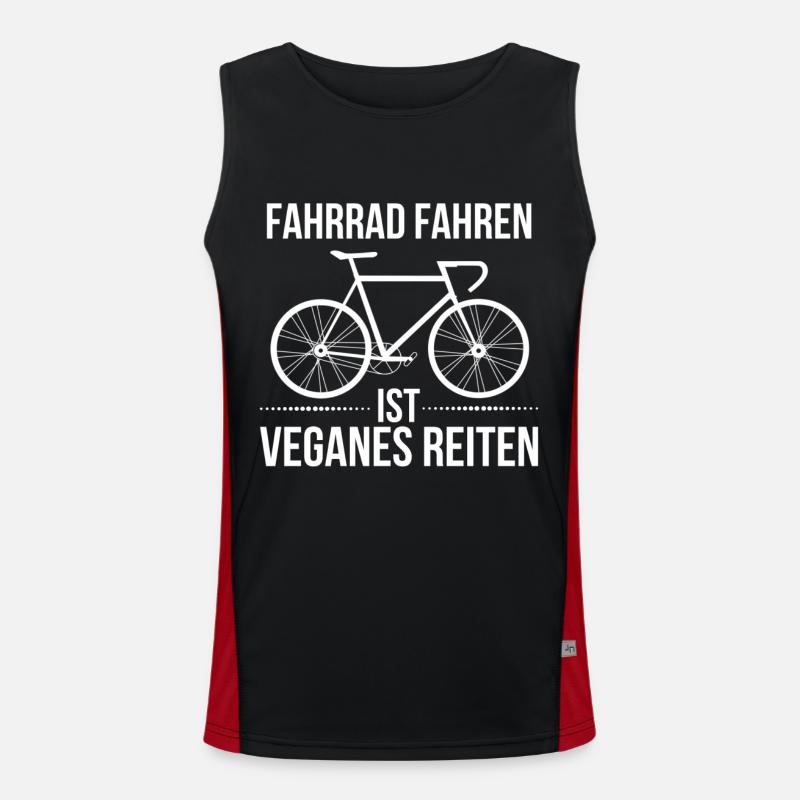 Fahrrad Funktionelles Kontrast-Tank Top für Männer 