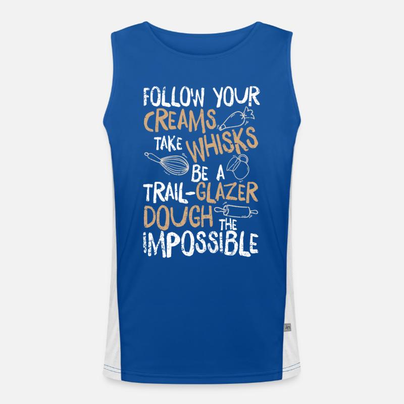 Küche Kochen Kochen Geschenke Küchen Funktionelles Kontrast-Tank Top für Männer 