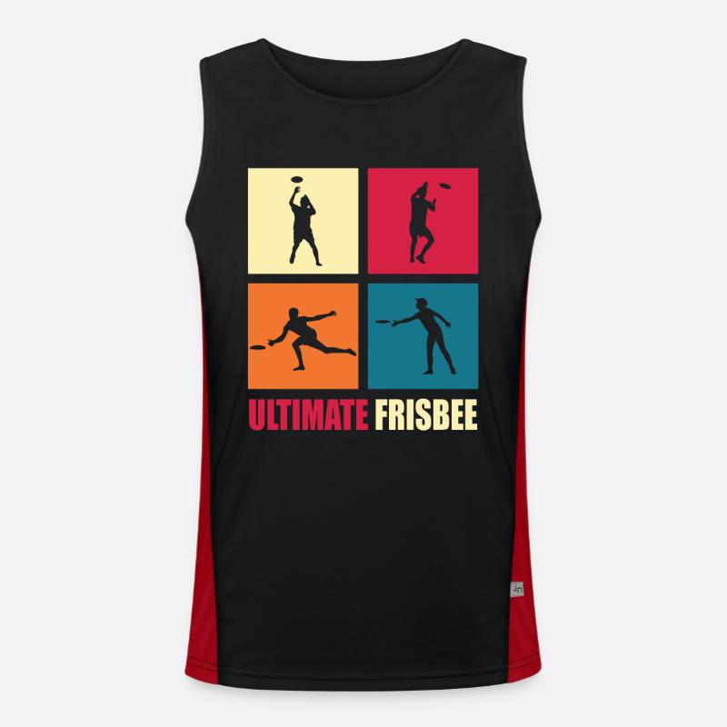 Frisbee ultime Débardeur respirant contrasté Homme 