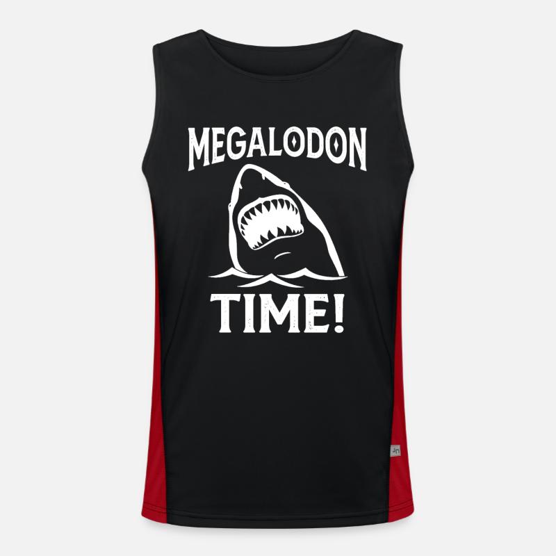 Megalodon Time Débardeur respirant contrasté Homme 