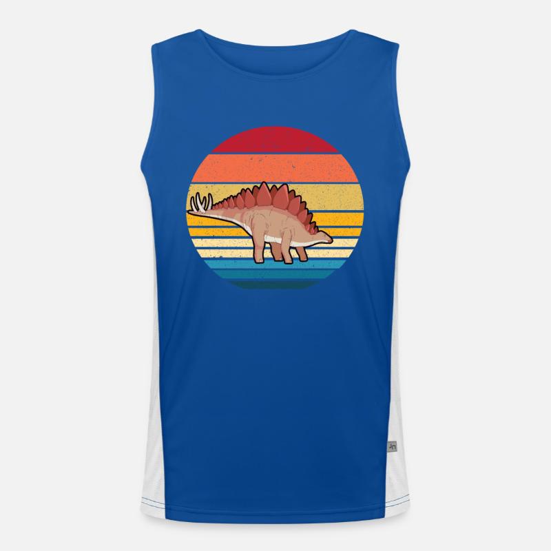 Stegosaurus Débardeur respirant contrasté Homme 