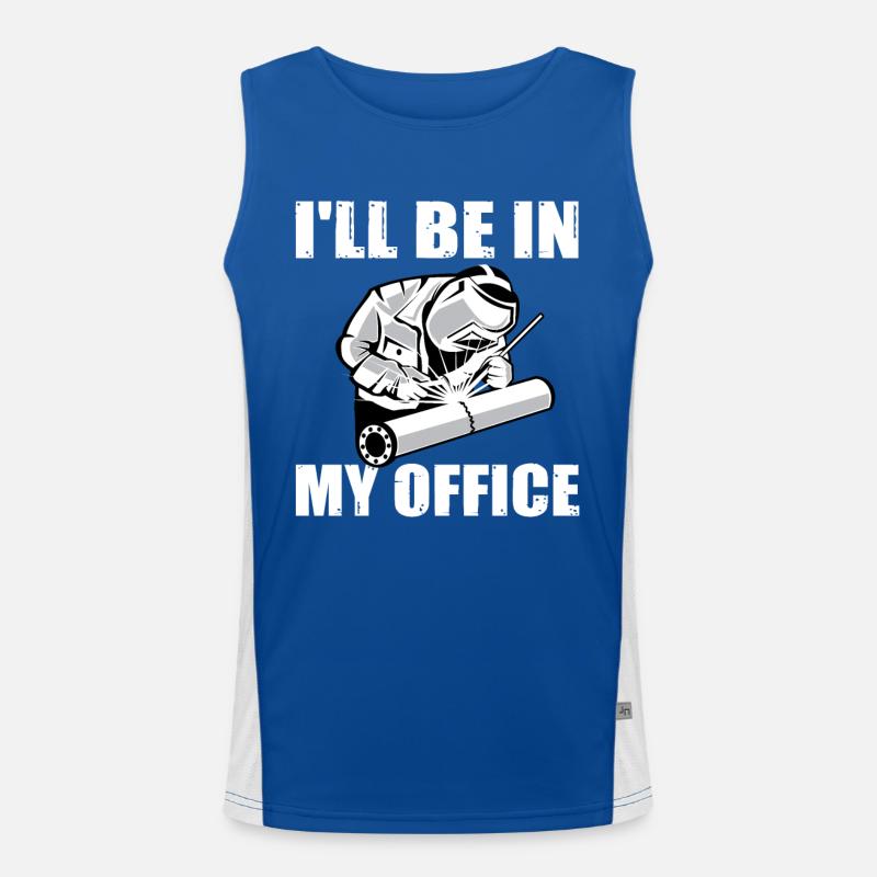 Welding Men's Functional Contrast Tank Top 