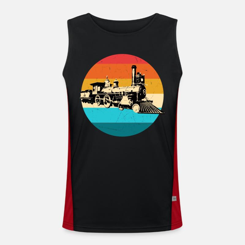 train Men's Functional Contrast Tank Top 