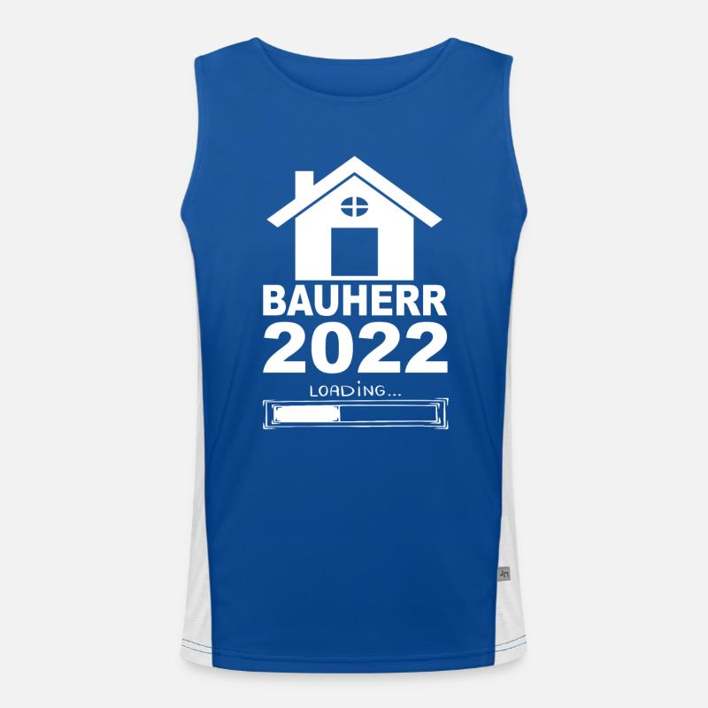 Bauherr 2022 Loading Funktionelles Kontrast-Tank Top für Männer 
