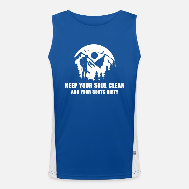 Wander Men's Functional Contrast Tank Top 