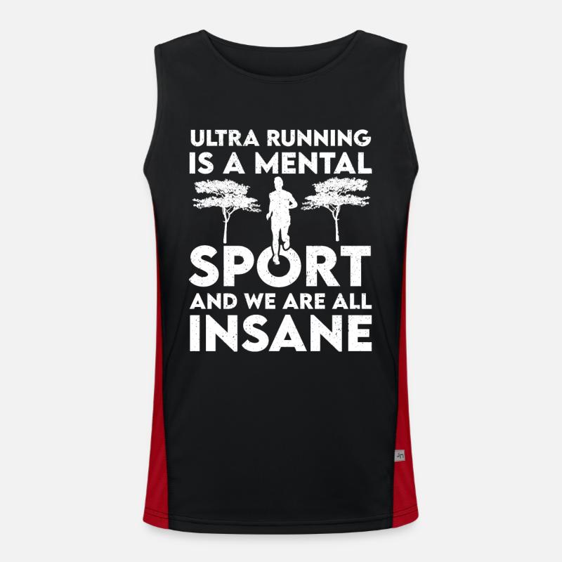 Ultra Running Débardeur respirant contrasté Homme 
