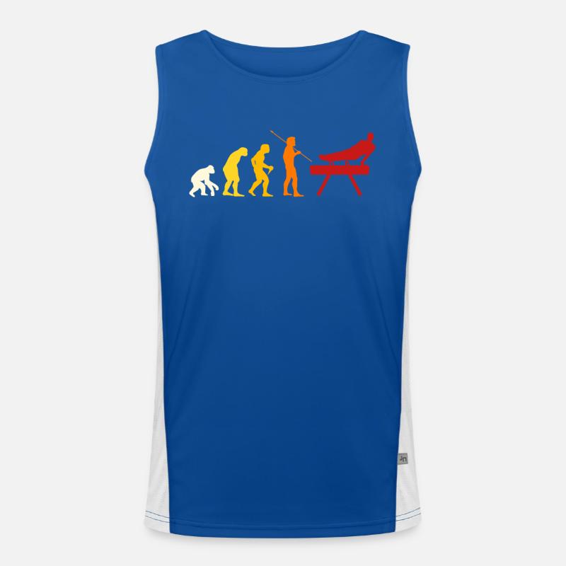 Pauschenpferd Turnen Evolution Men's Functional Contrast Tank Top 