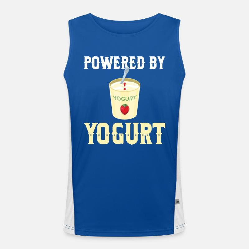 Yoghurt Gift Men's Functional Contrast Tank Top 
