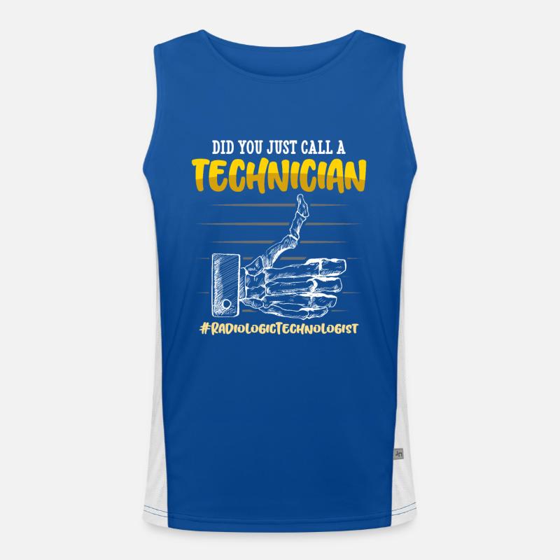 #RadiologicTechnologist Funktionelles Kontrast-Tank Top für Männer 