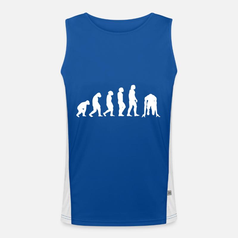 Evolution Leichtathlet Funktionelles Kontrast-Tank Top für Männer 