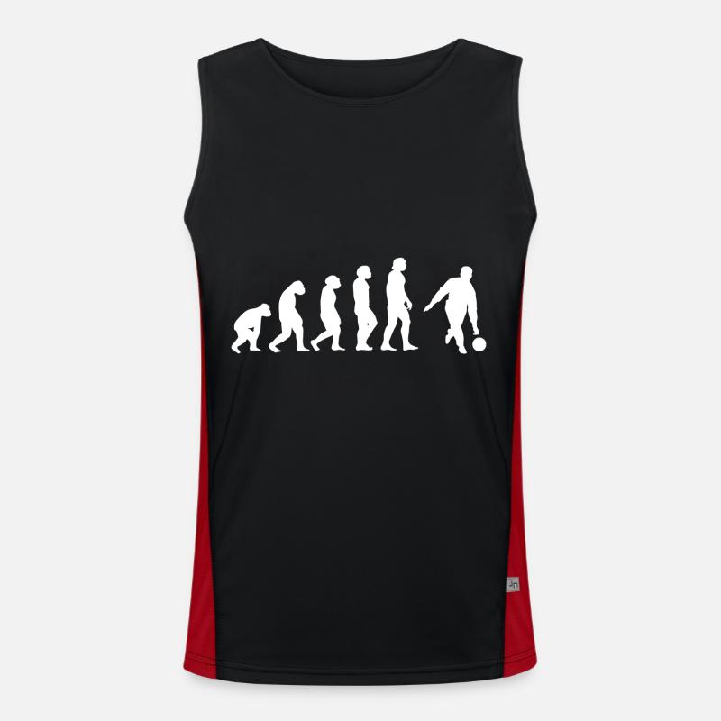 Evolution Kegler Funktionelles Kontrast-Tank Top für Männer 