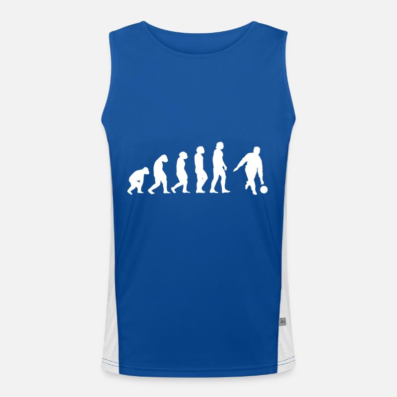 Evolution Kegler Funktionelles Kontrast-Tank Top für Männer 