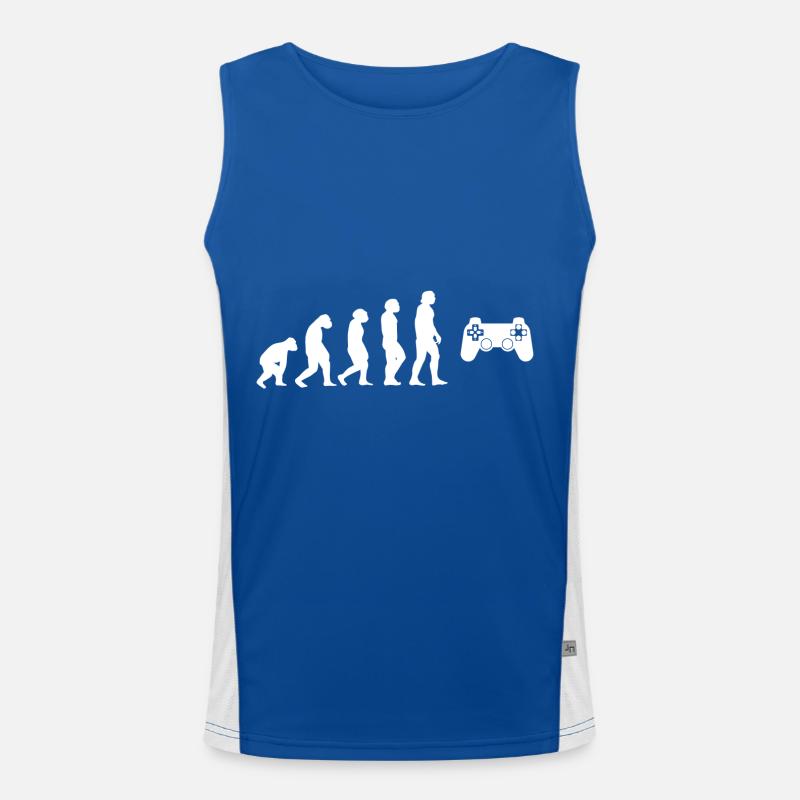 Evolution Zocker Funktionelles Kontrast-Tank Top für Männer 