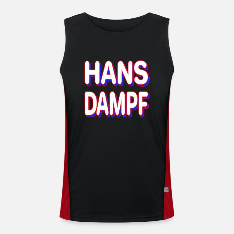 HANS DAMPF Funktionelles Kontrast-Tank Top für Männer 