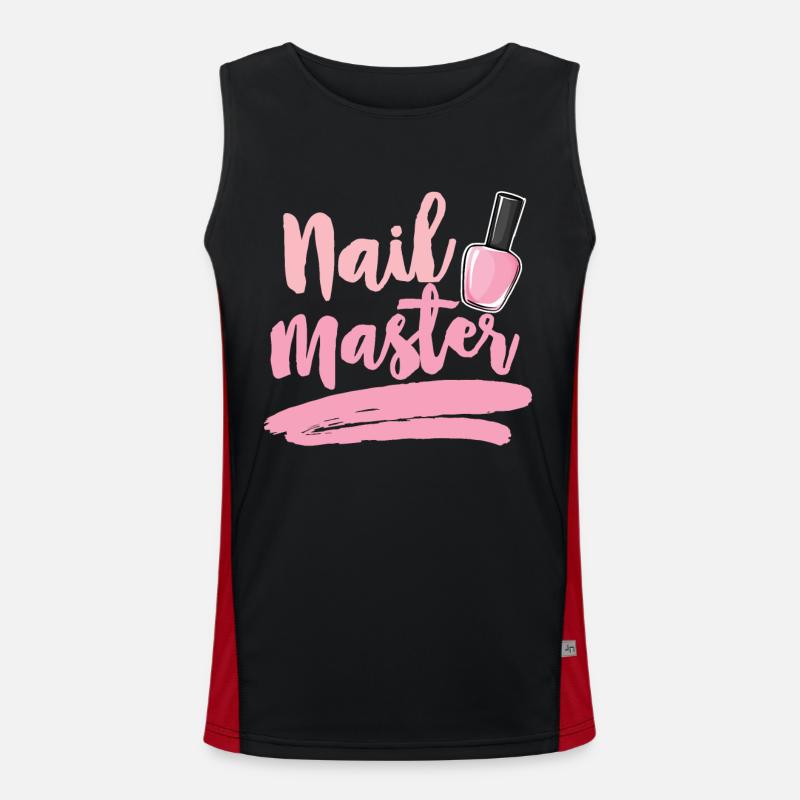 Nail Master Men's Functional Contrast Tank Top 