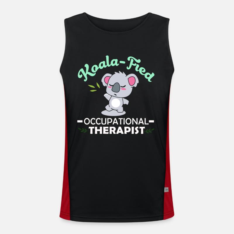 Ergotherapeut Funktionelles Kontrast-Tank Top für Männer 