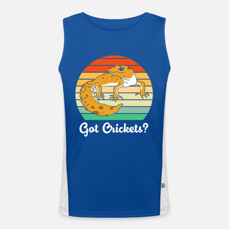 Léopard gecko Débardeur respirant contrasté Homme 