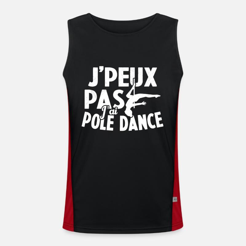 Je Peux Pas J'ai Pole Dance Débardeur respirant contrasté Homme 