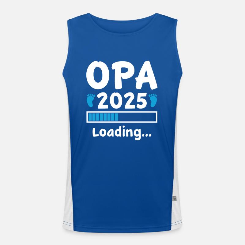 Opa 2025 Loading Funktionelles Kontrast-Tank Top für Männer 