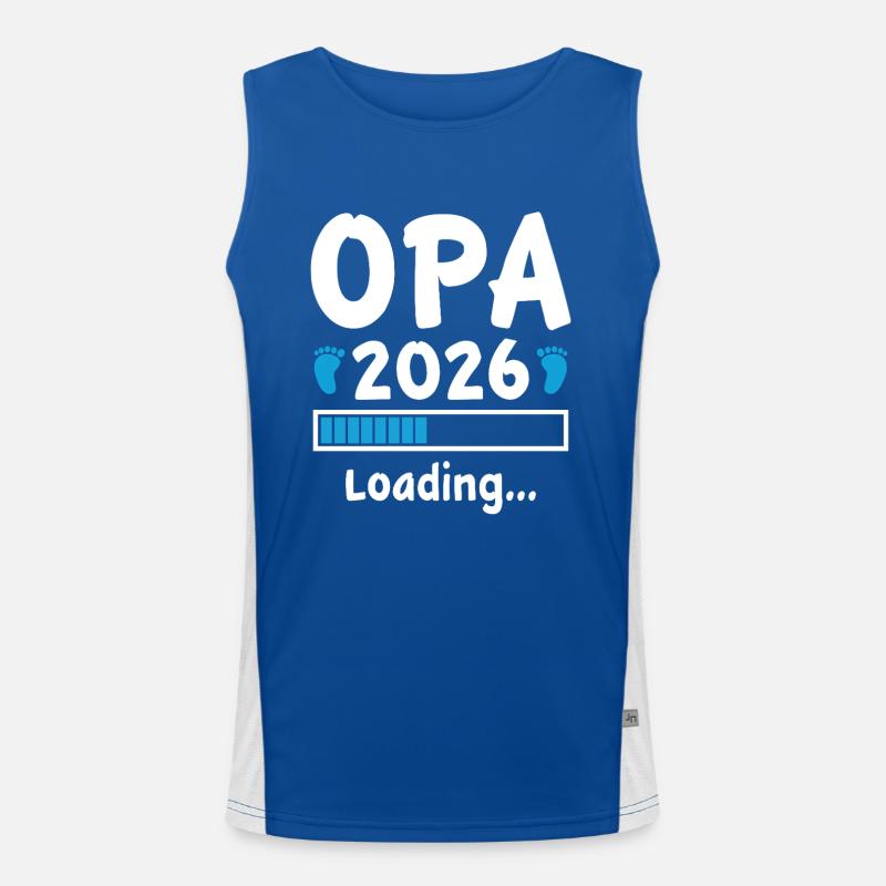 Opa 2026 Loading Funktionelles Kontrast-Tank Top für Männer 
