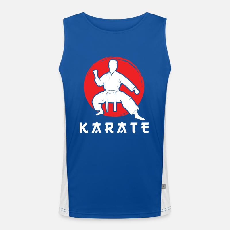 karaté Débardeur respirant contrasté Homme 