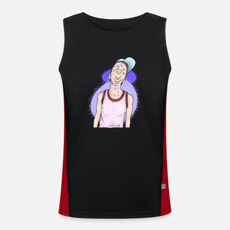 Cool kid Men's Functional Contrast Tank Top 