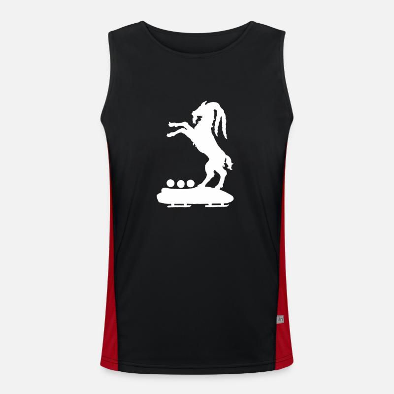 Bock on Bob Men's Functional Contrast Tank Top 