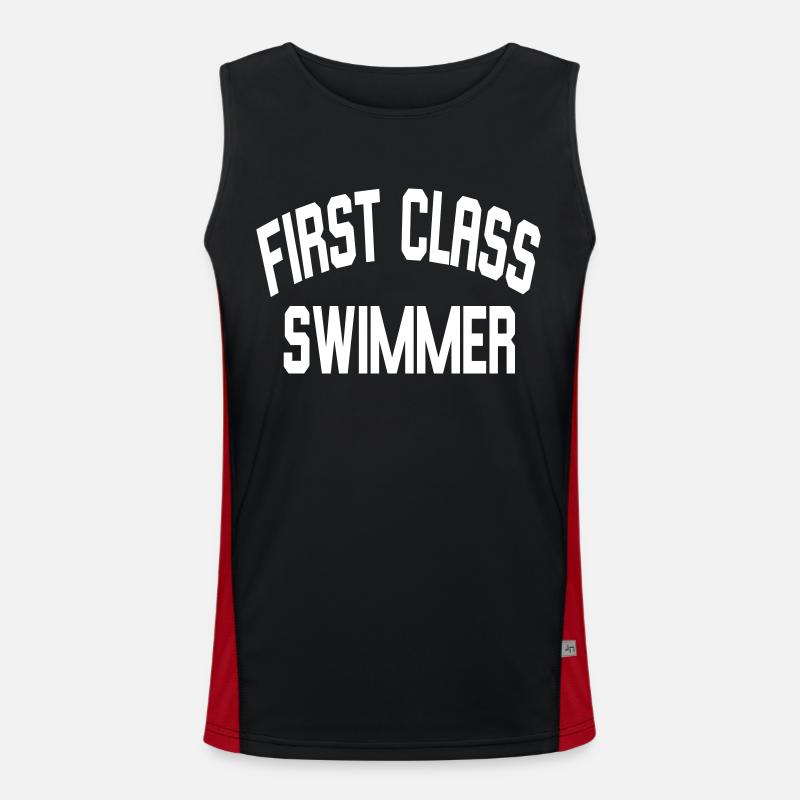 First Class Swimmer Débardeur respirant contrasté Homme 